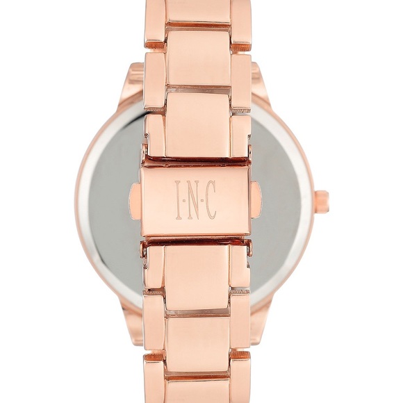 I.N.C. Women's Rose Gold-Tone Bracelet Watch - Picture 2 of 6